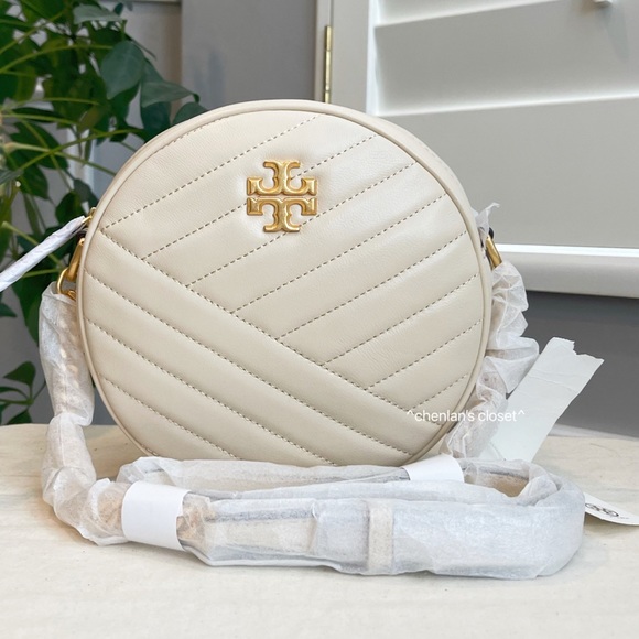 🎀NeW! Tory Burch Kira Chevron Circle Bag - Picture 9 of 17
